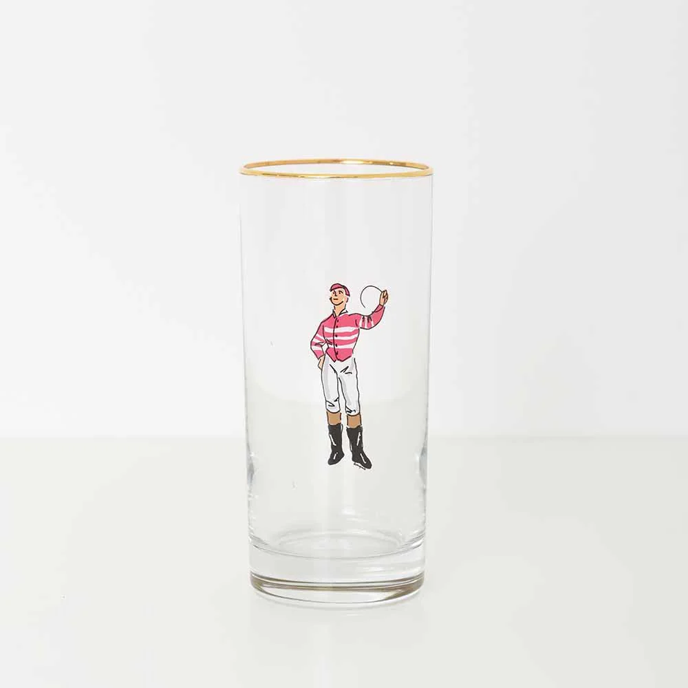 Jockeys Drinking Glasses Mixed Set of 4 - Image 3