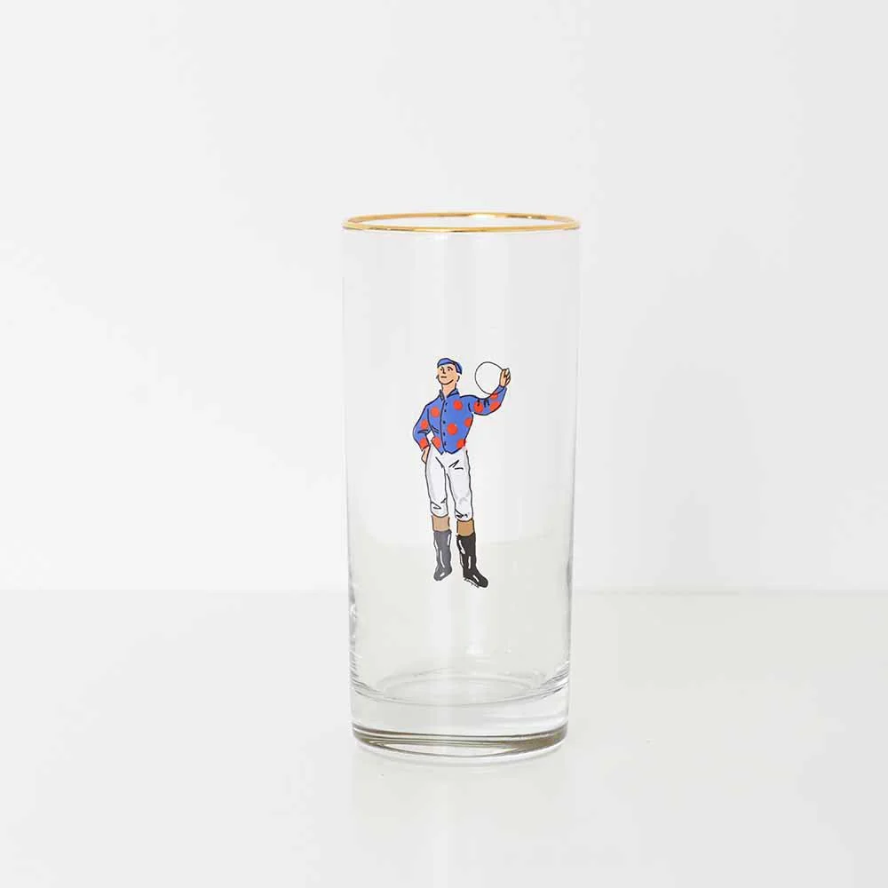 Jockeys Drinking Glasses Mixed Set of 4 - Image 4