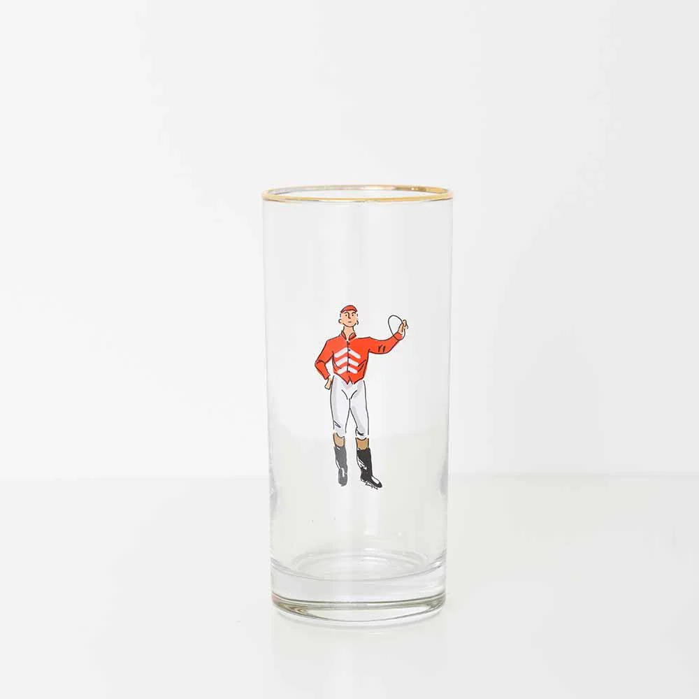 Jockeys Drinking Glasses Mixed Set of 4 - Image 5