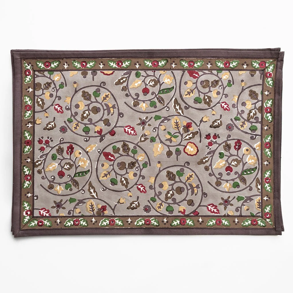 Acorn & Berries Placemat | Set of 4 - Image 2