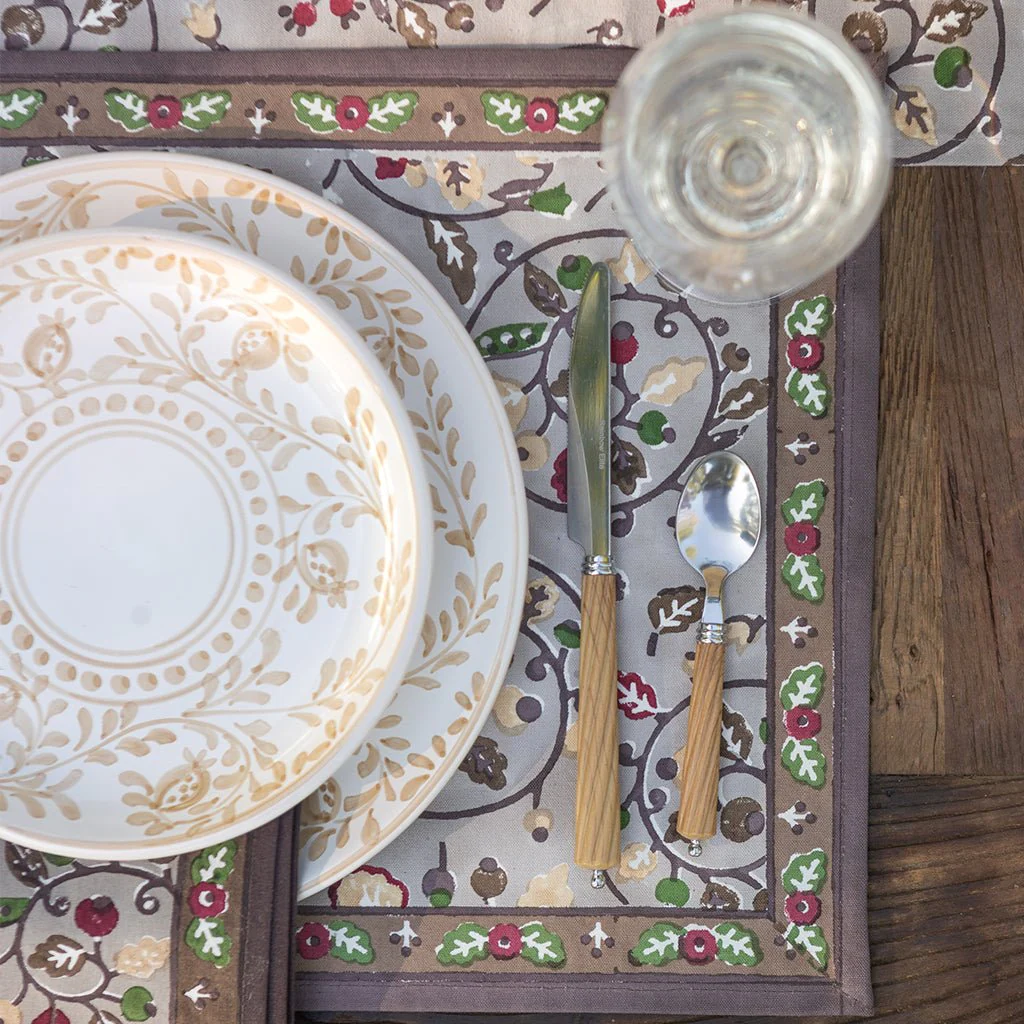 Acorn & Berries Placemat | Set of 4 - Image 3