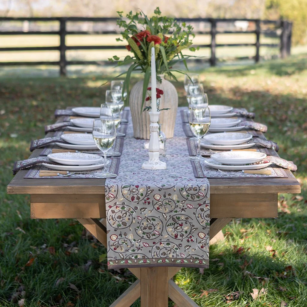 Acorn & Berries Table Runner