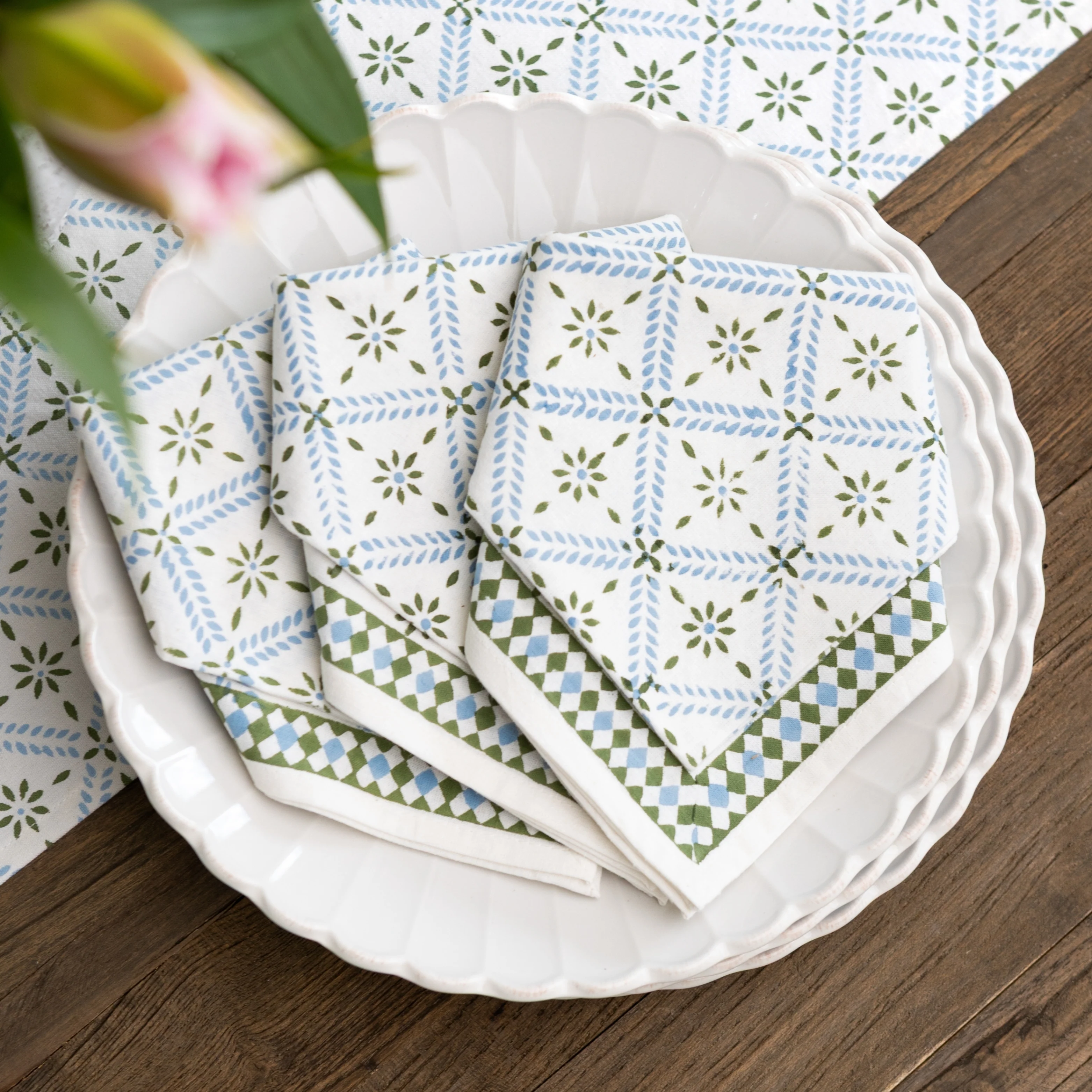 Ariel Okin Annie Gingham Napkin | Set of 4 - Image 4