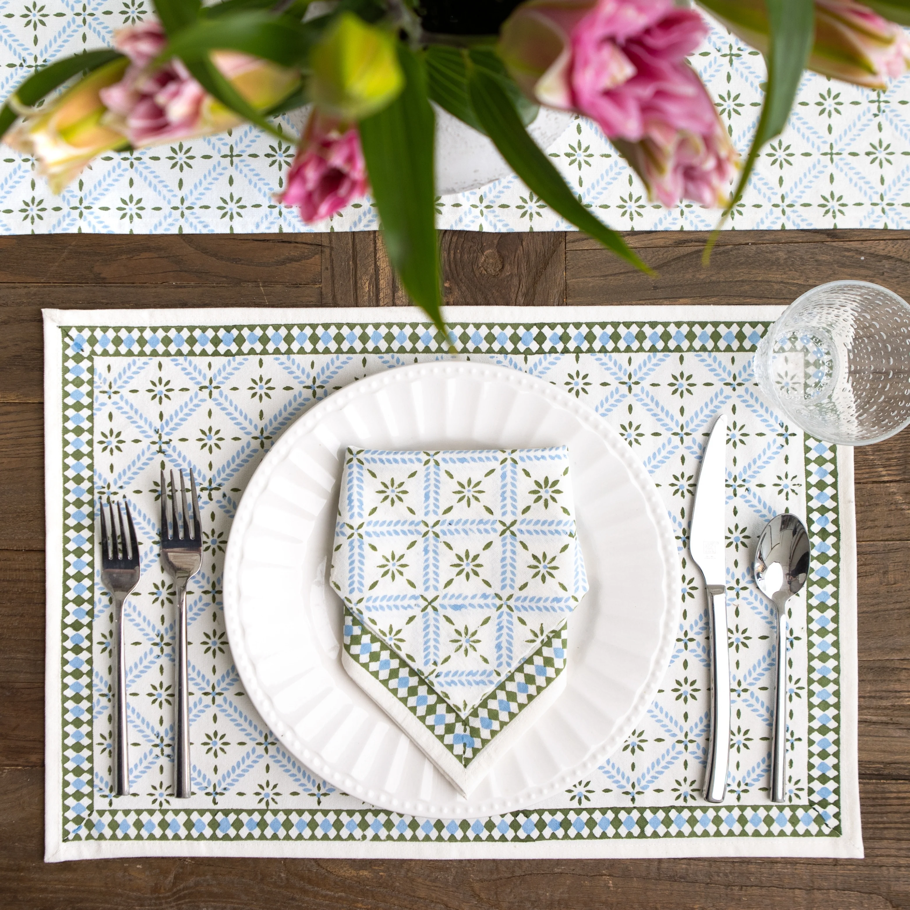 Ariel Okin Annie Gingham Placemat | Set of 4 - Image 3