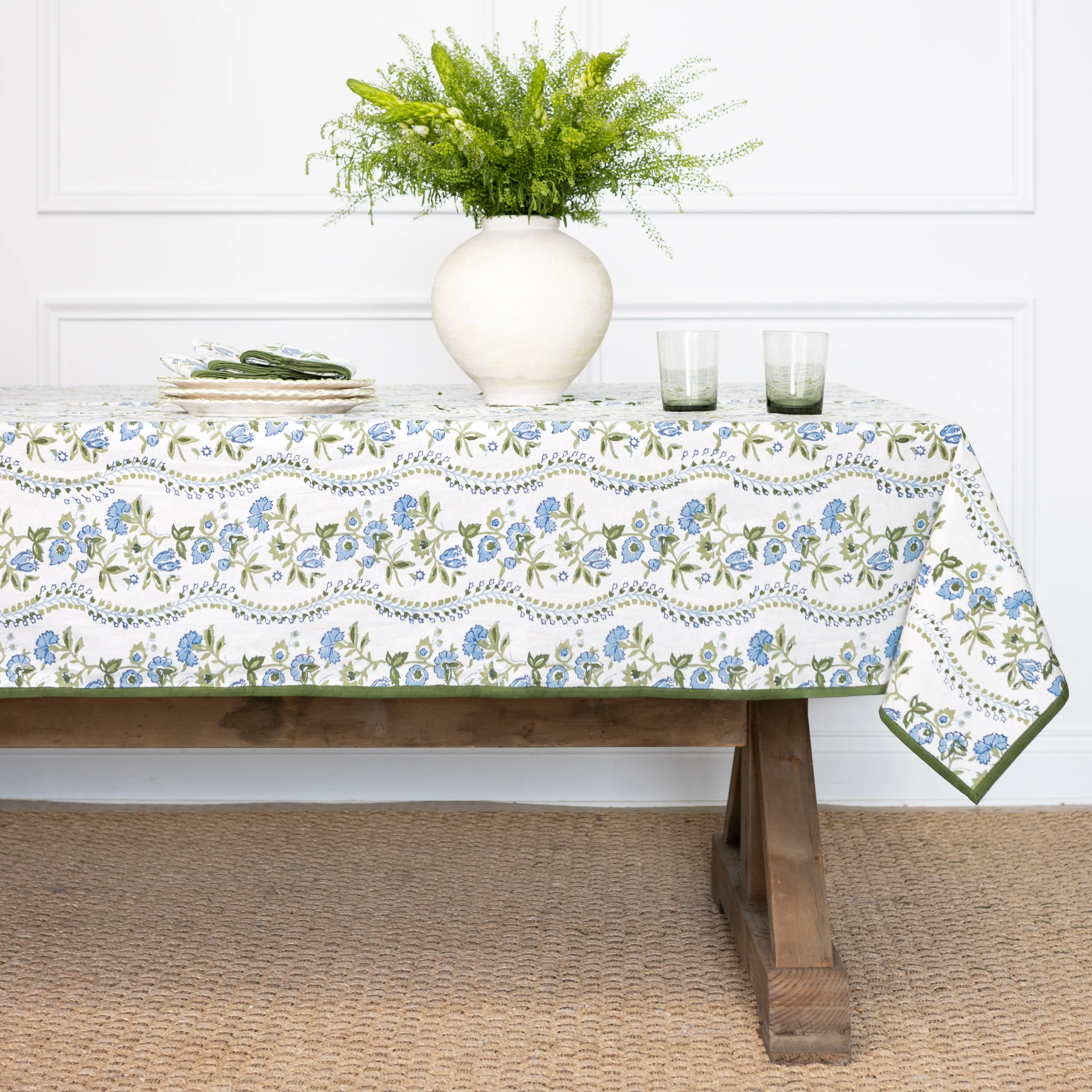 Ariel Okin Charlie Scroll Tablecloth