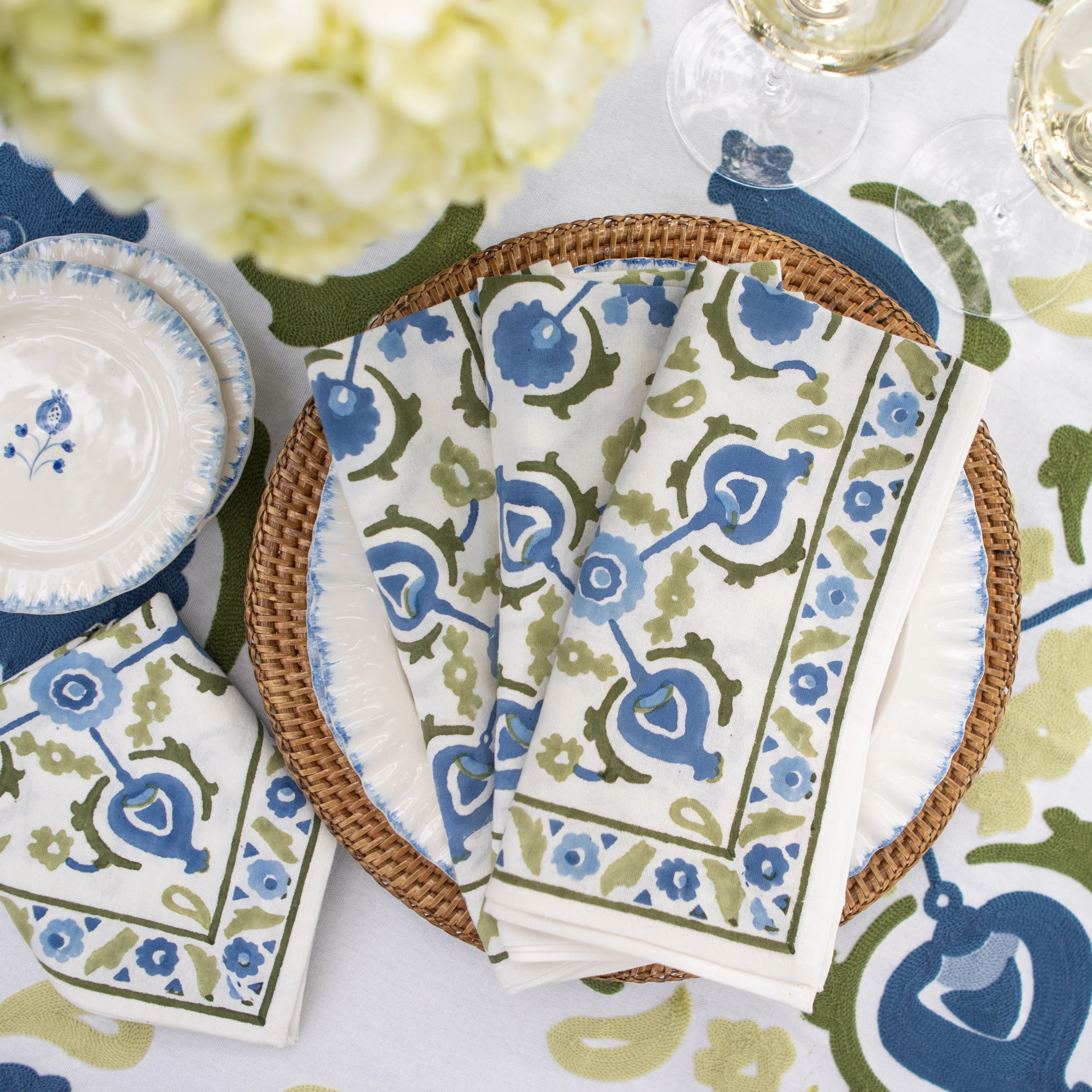 Ariel Okin Fenimore Trellis Napkin | Set of 4 - Image 3