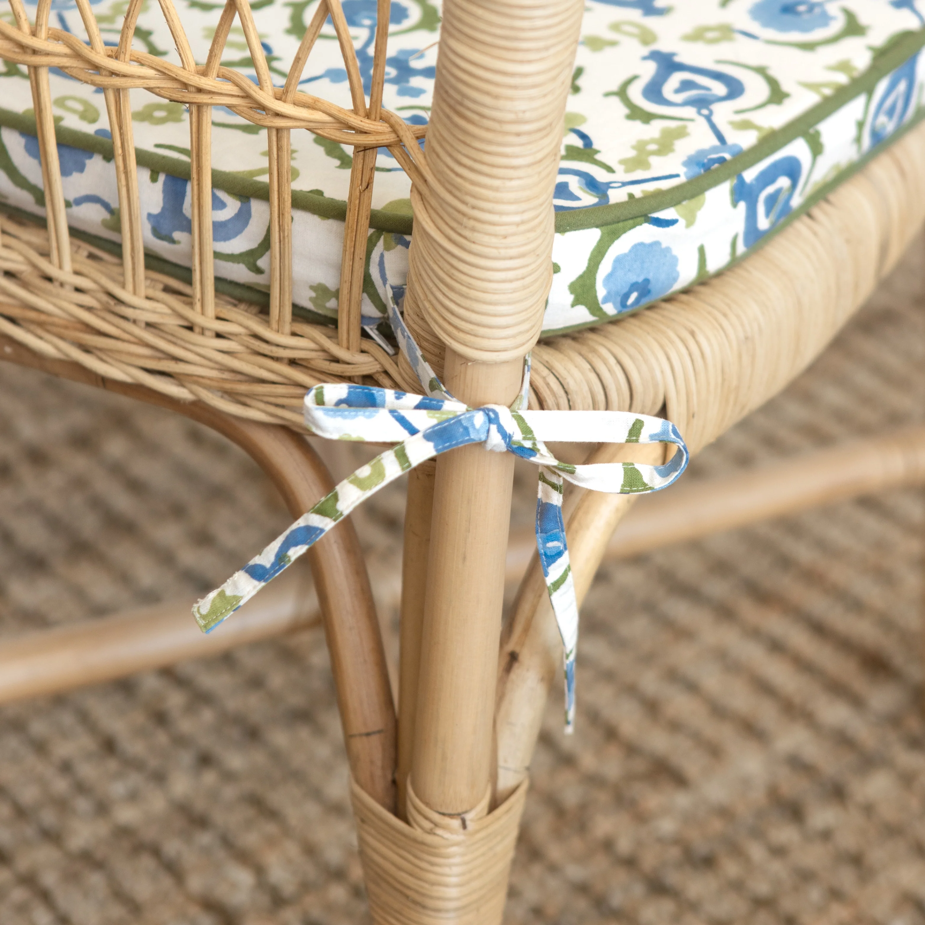 Ariel Okin Fenimore Trellis Seat Cushion | Set of 2 - Image 2
