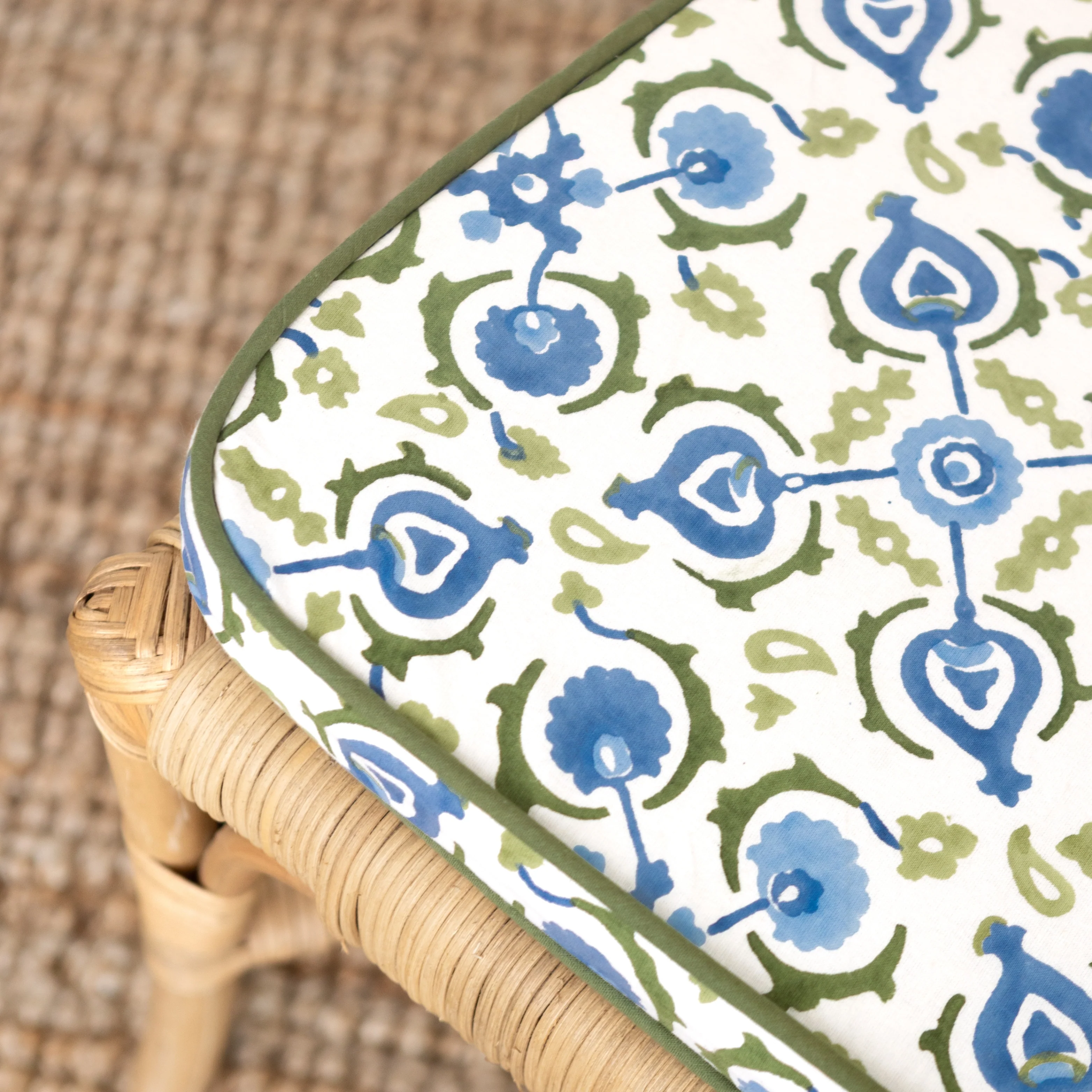 Ariel Okin Fenimore Trellis Seat Cushion | Set of 2 - Image 3