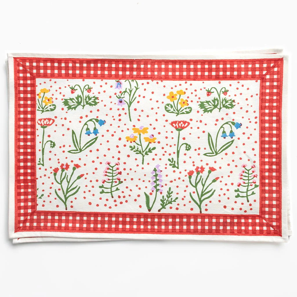 Botanical Garden Gingham Placemat | Set of 4 - Image 2
