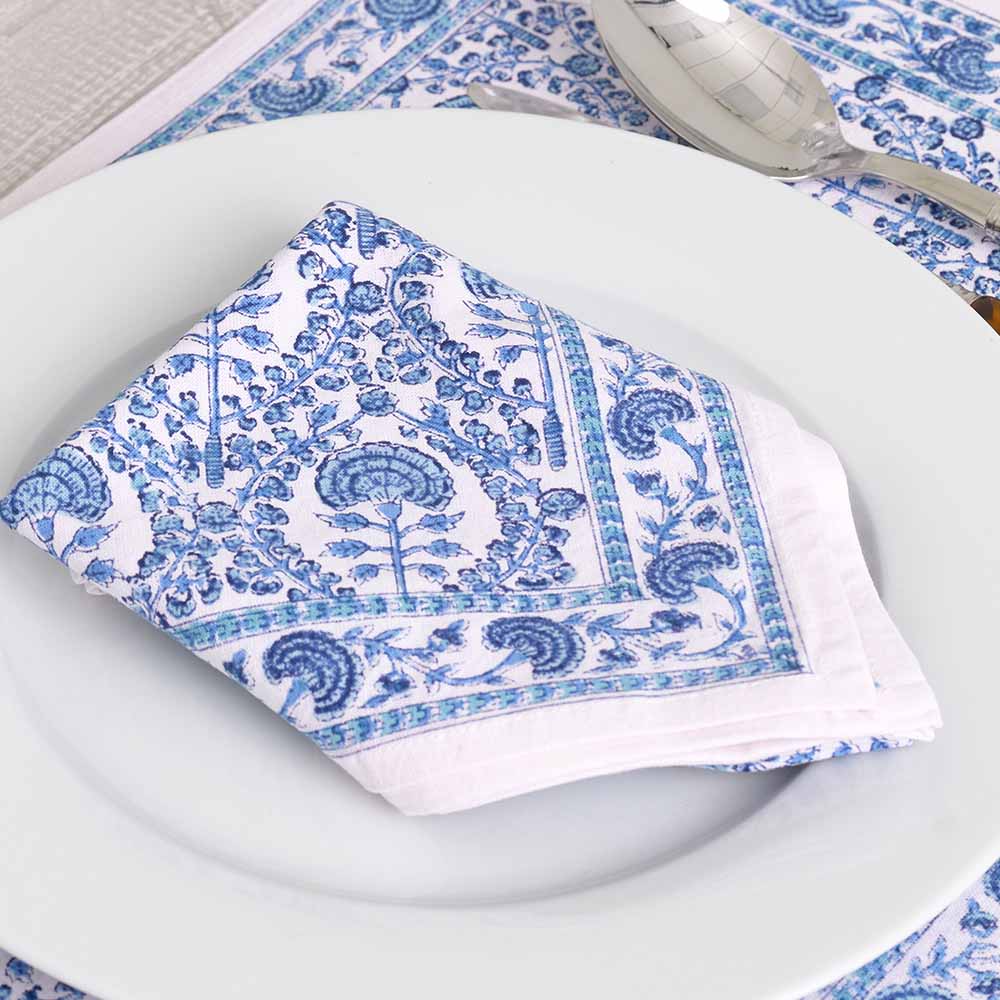 Caroline Blue Placemat | Set of 4 - Image 3