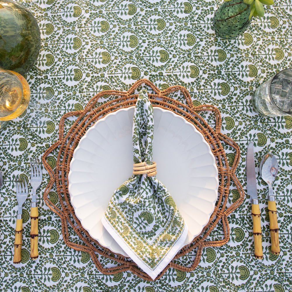 Caroline Green Napkin | Set of 4 - Image 4