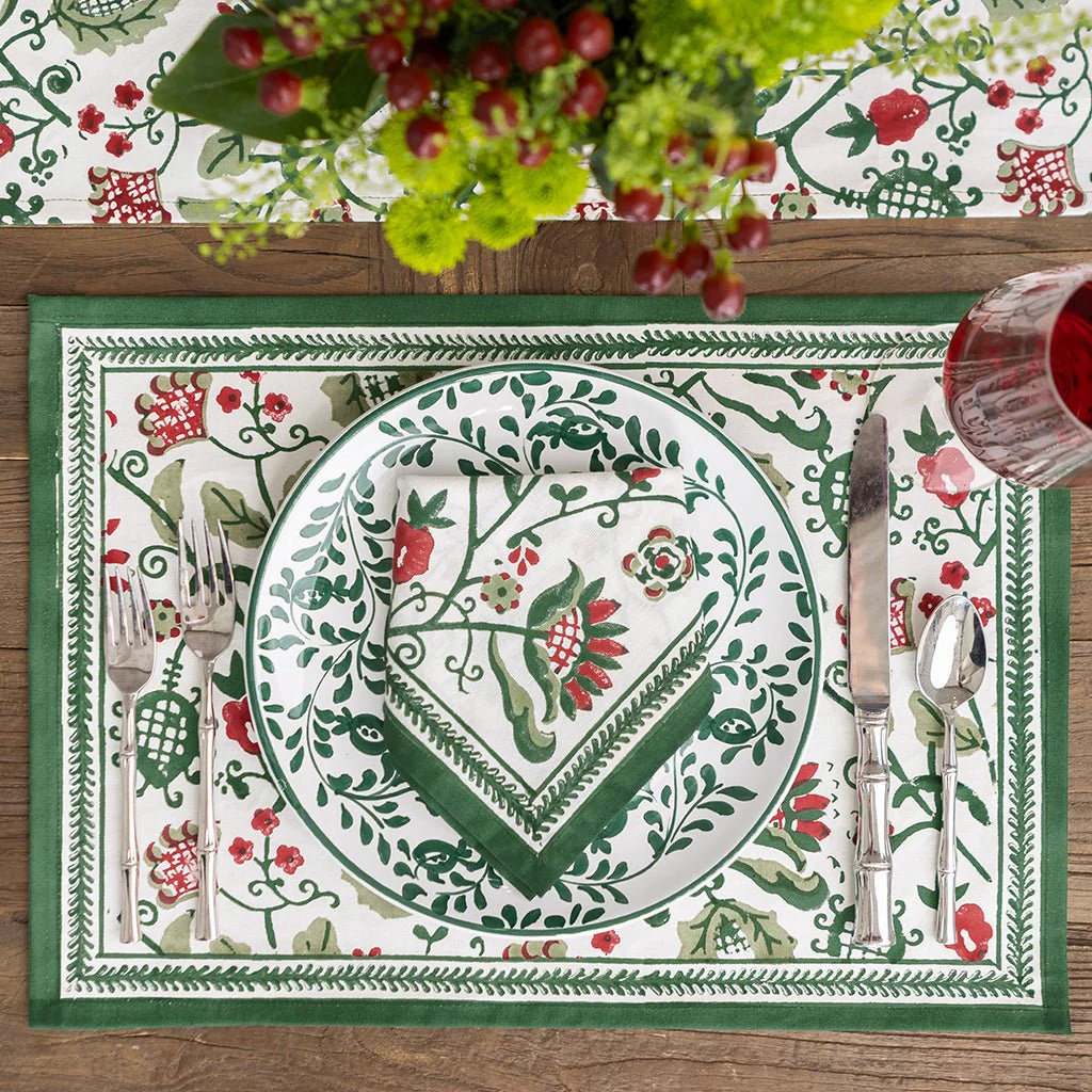 Con Con Red & Green Placemat | Set of 4