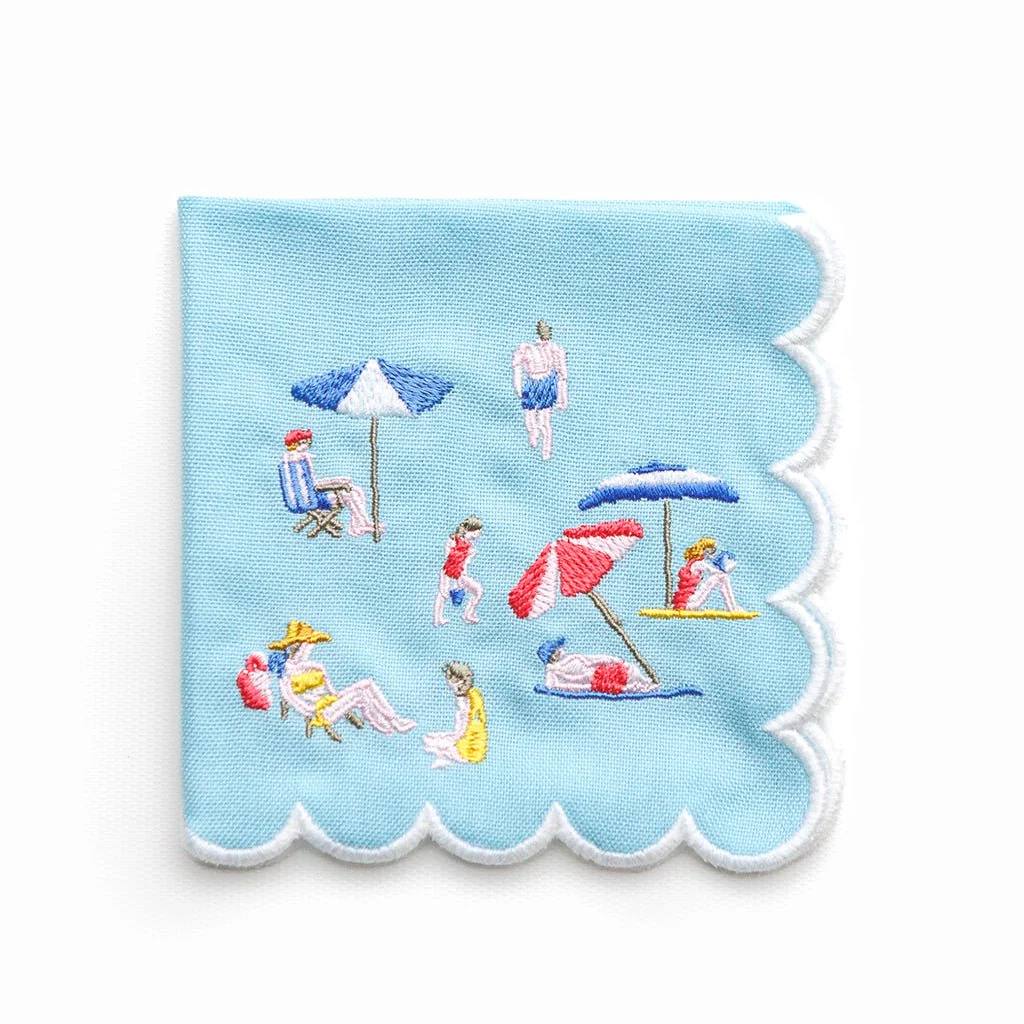 Day at the Beach Cocktail Napkin | Set of 4 - Image 4