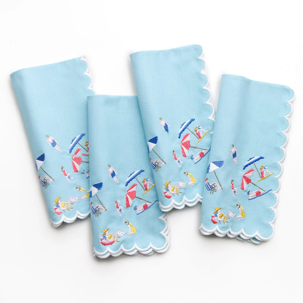 Day at the Beach Napkin | Set of 4 - Image 2