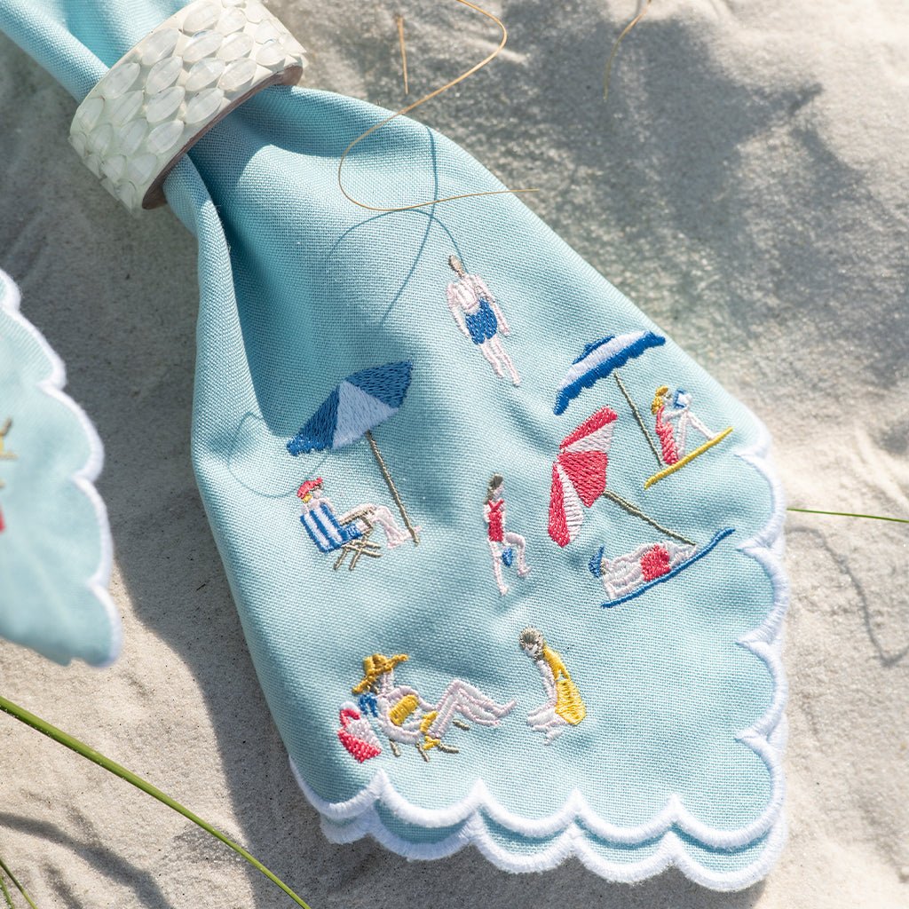 Day at the Beach Napkin | Set of 4 - Image 3