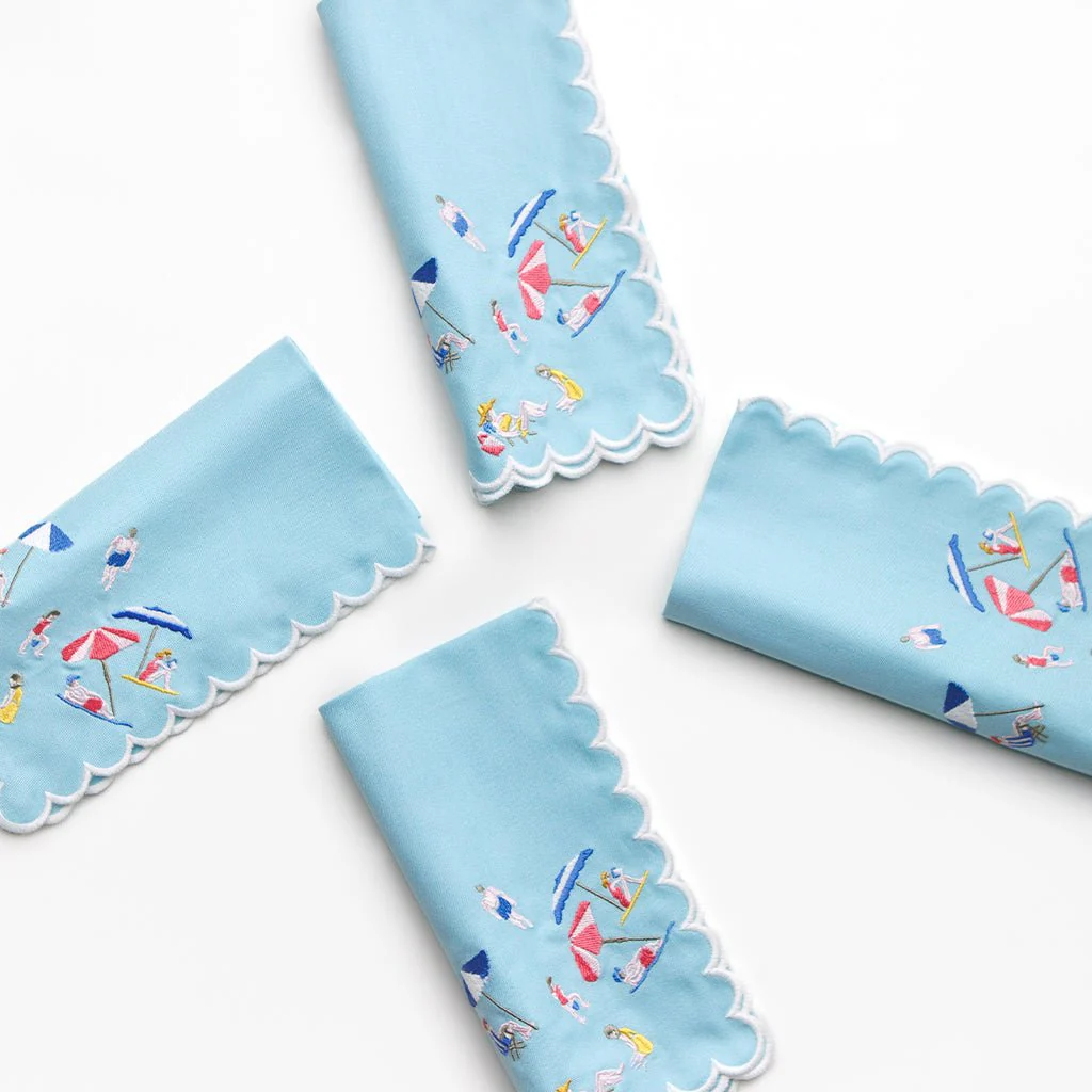 Day at the Beach Napkin | Set of 4 - Image 4