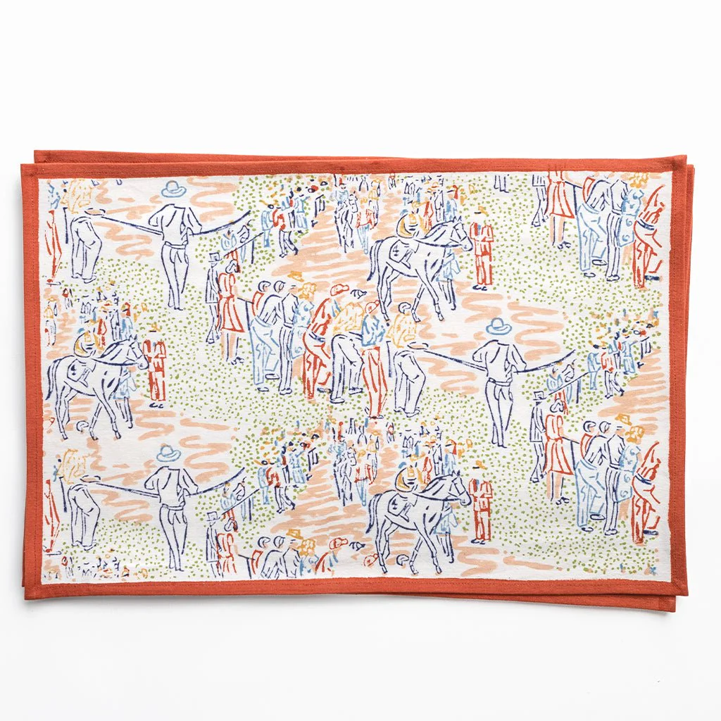Day at the Races Placemat | Set of 4 - Image 2