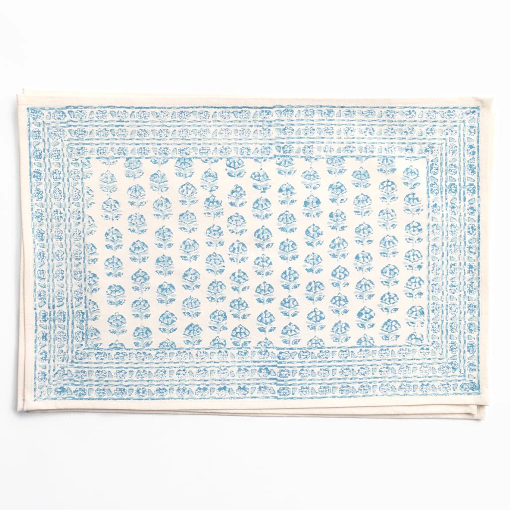 Elise Aqua Placemat | Set of 4 - Image 2