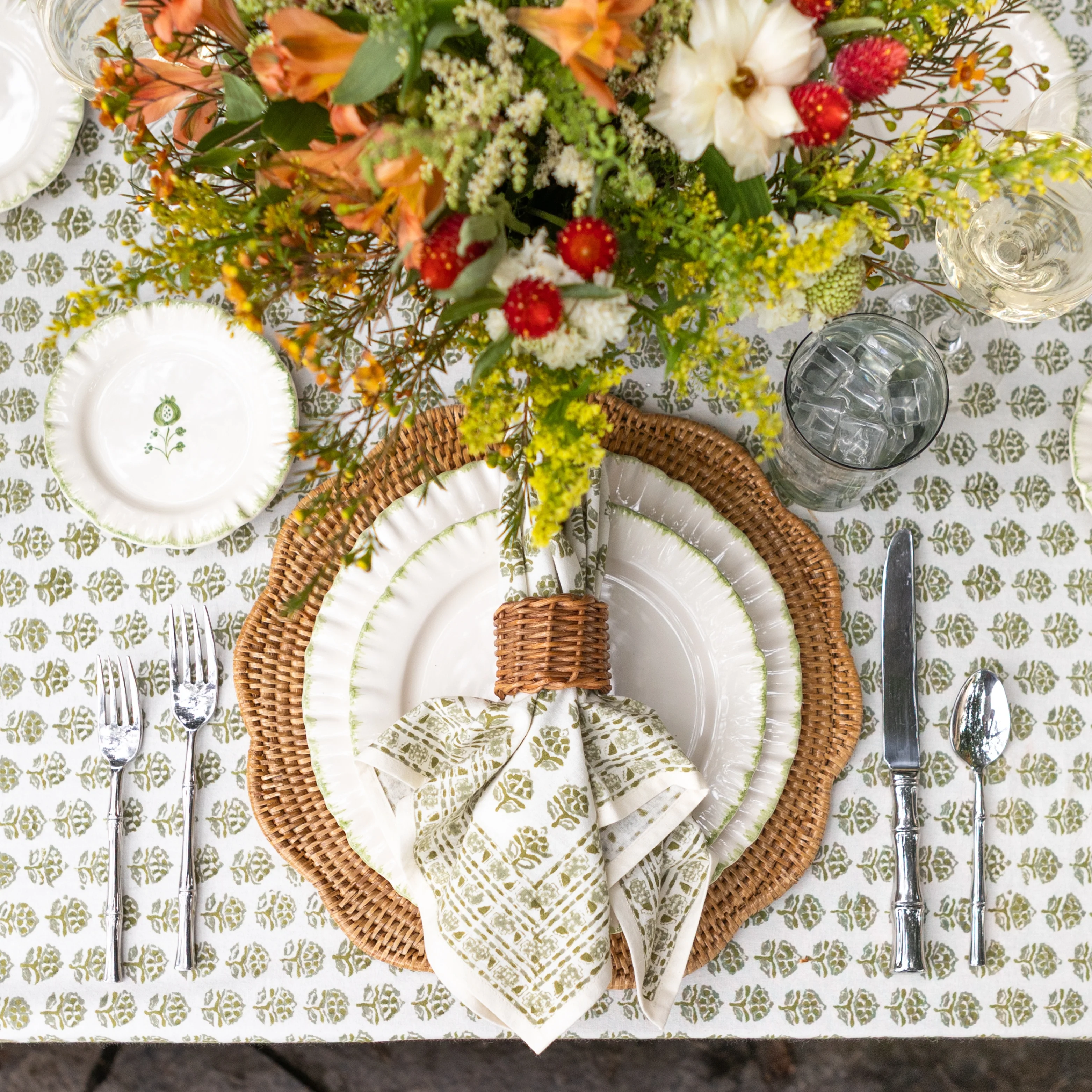 Elise Fern Napkin | Set of 4 - Image 3