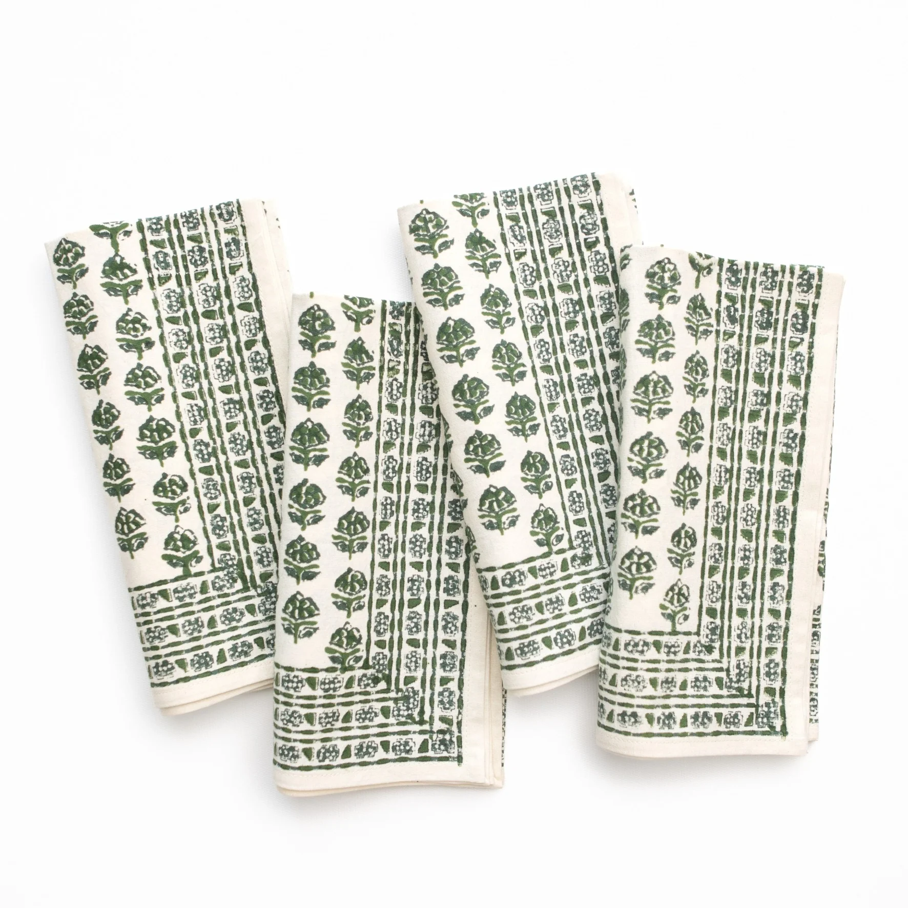 Elise Green Napkin | Set of 4 - Image 3