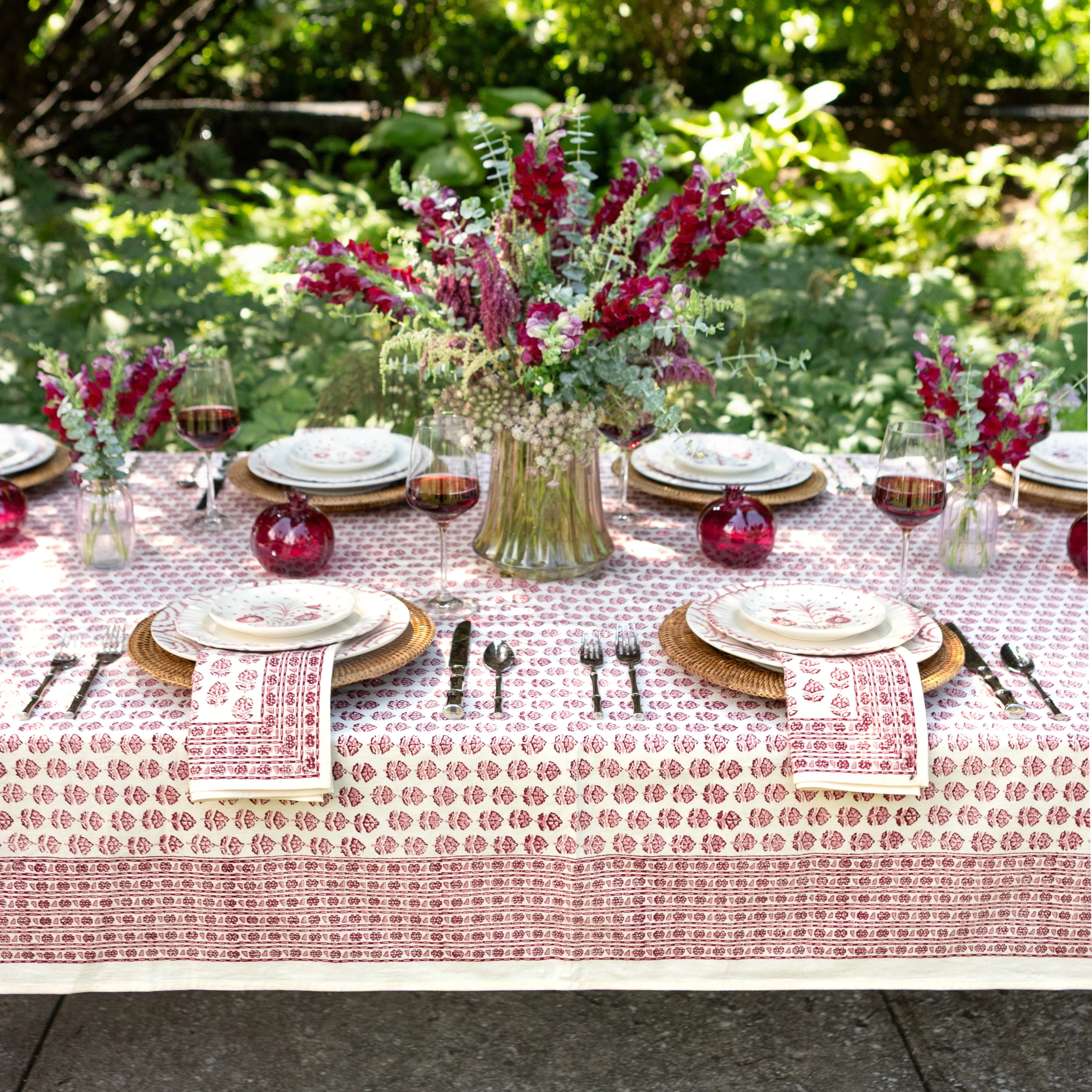 Elise Rose Napkin | Set of 4 - Image 3