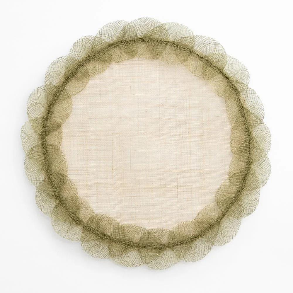 Fern Poplar Leaf Woven Placemat | Set of 4 - Image 4