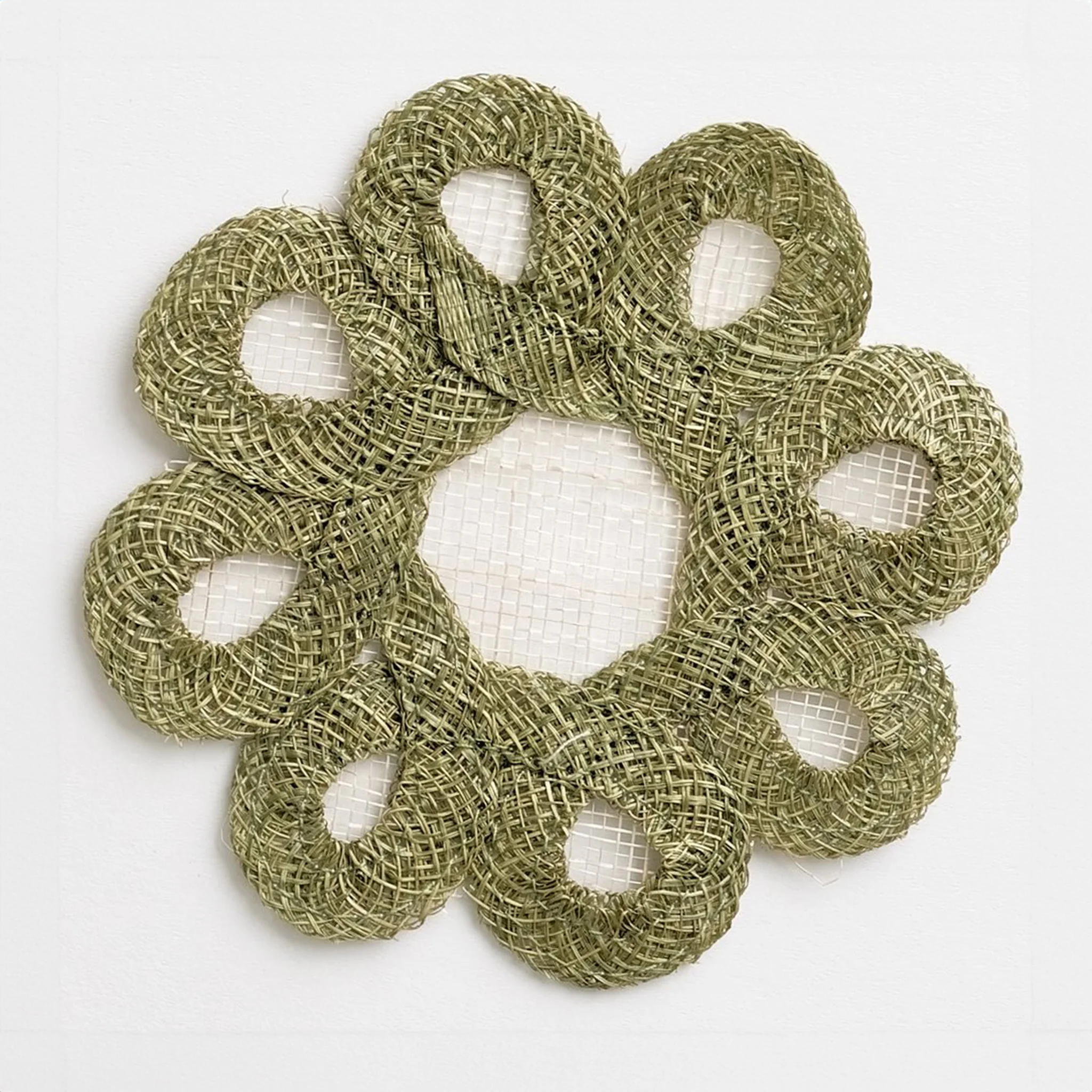 Fern Woven Doodles Coaster | Set of 4 - Image 2
