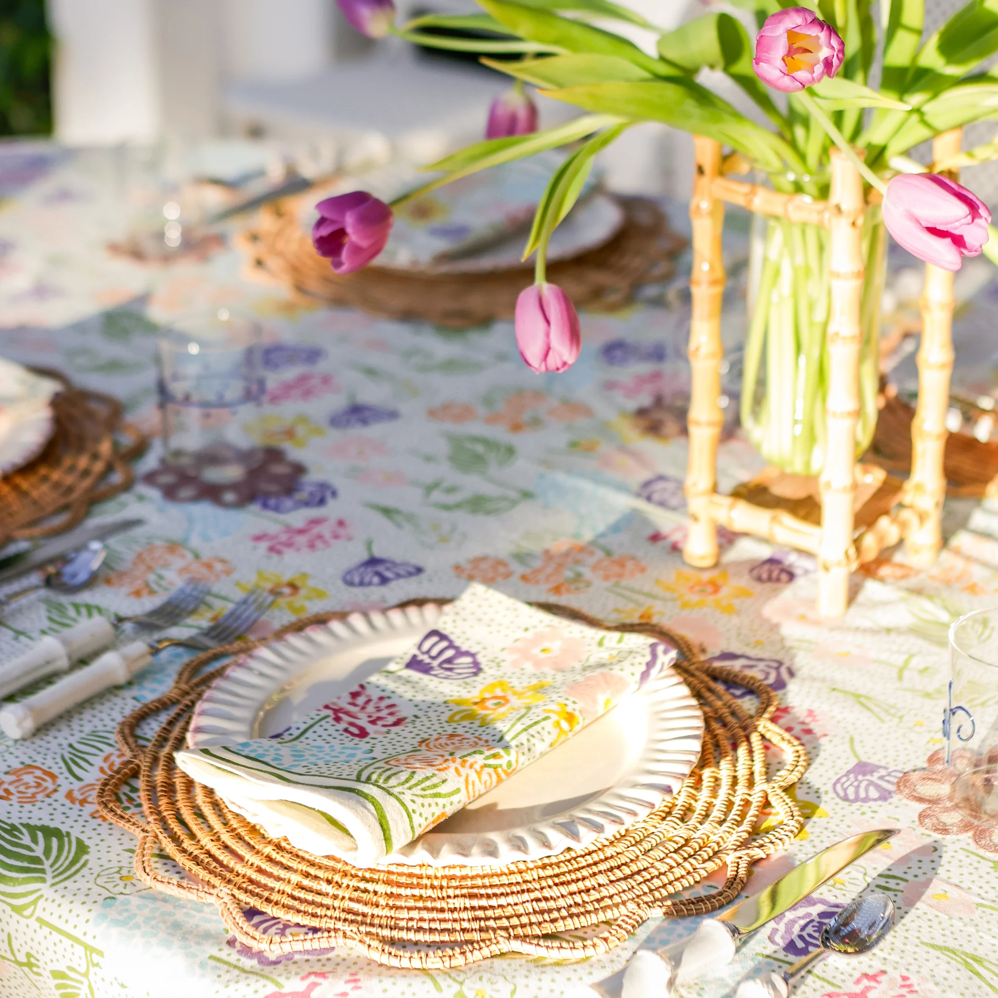 Festive Garden Napkin | Set of 4 - Image 2