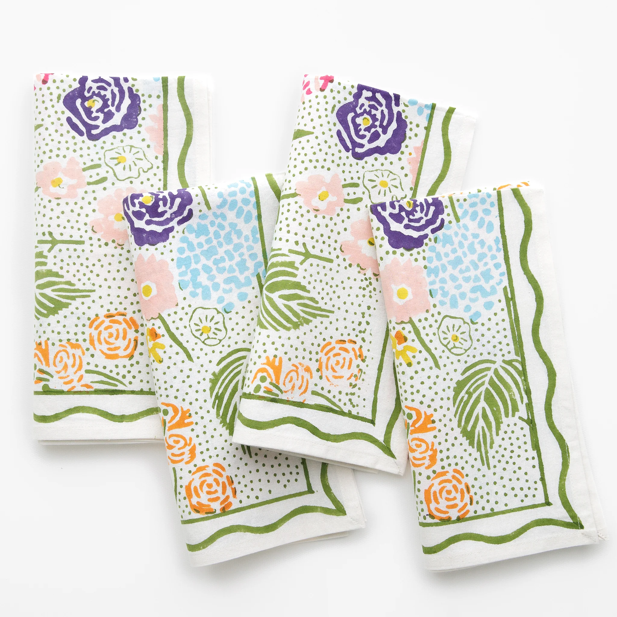 Festive Garden Napkin | Set of 4 - Image 5