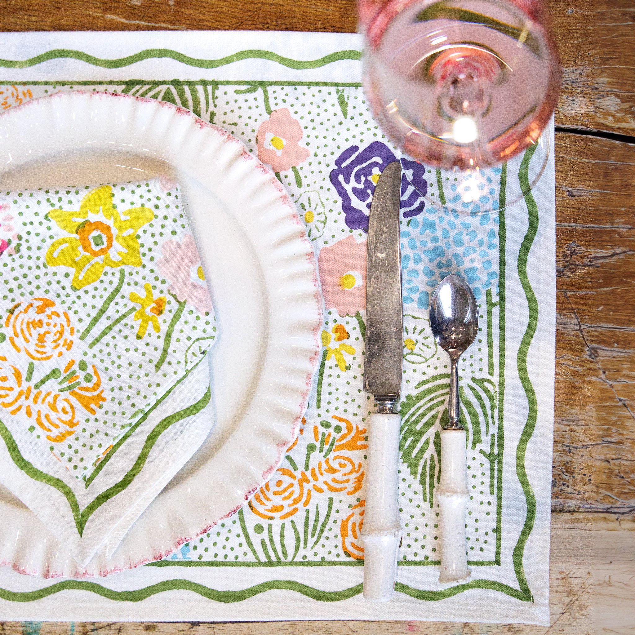 Festive Garden Placemats | Set of 4 - Image 3