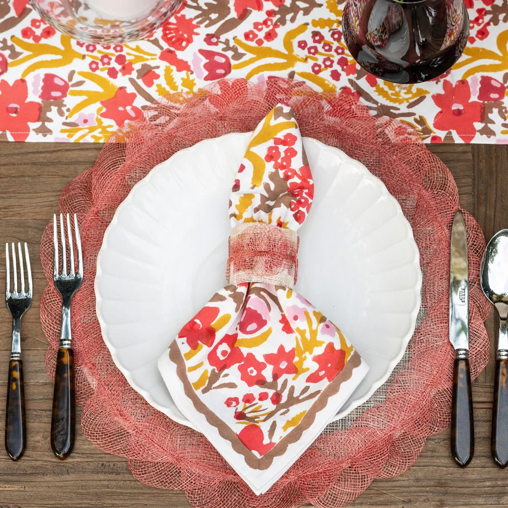 Garden Sunset Napkin | Set of 4 - Image 2