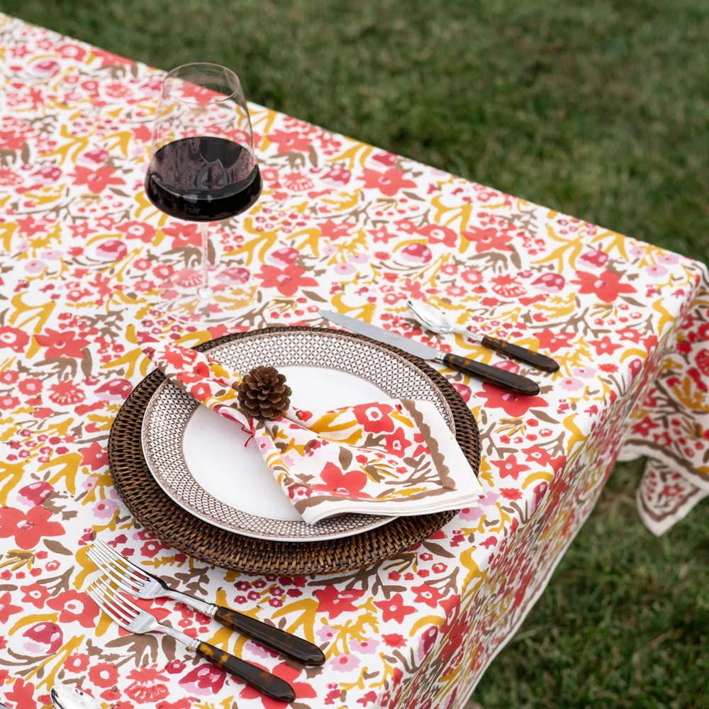 Garden Sunset Napkin | Set of 4 - Image 4