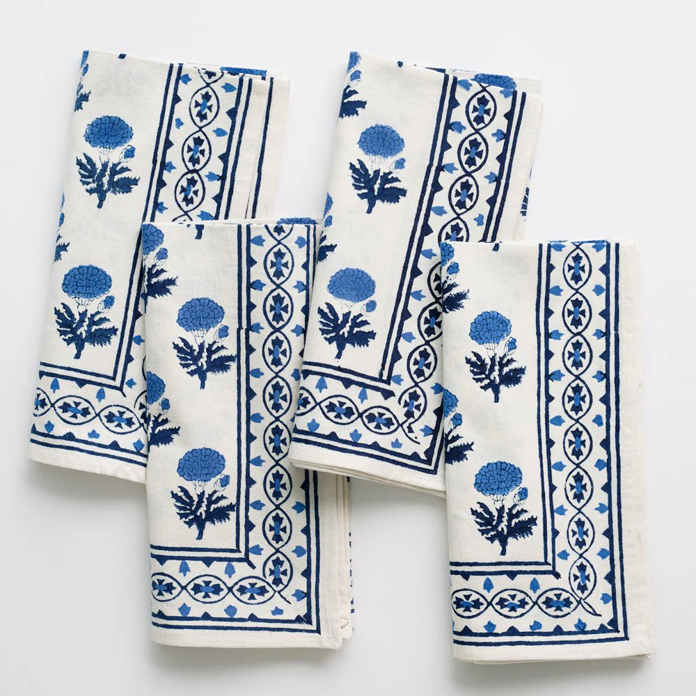 Gaya Cobalt Napkin | Set of 4 - Image 2