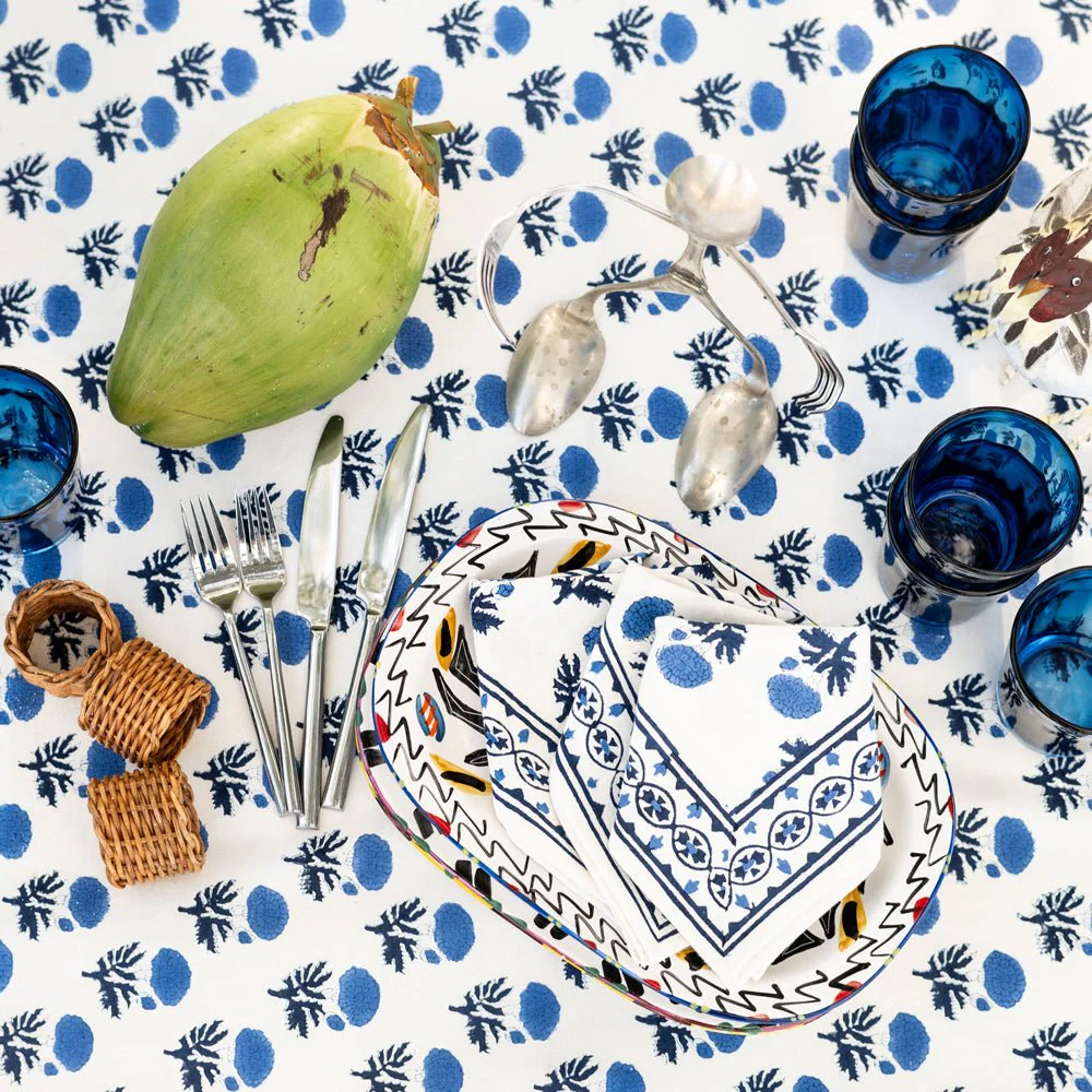 Gaya Cobalt Napkin | Set of 4 - Image 3
