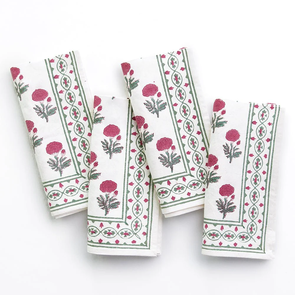 Gaya Rose Napkin | Set of 4 - Image 2