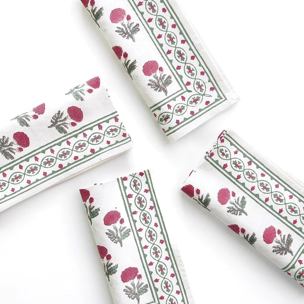 Gaya Rose Napkin | Set of 4 - Image 3