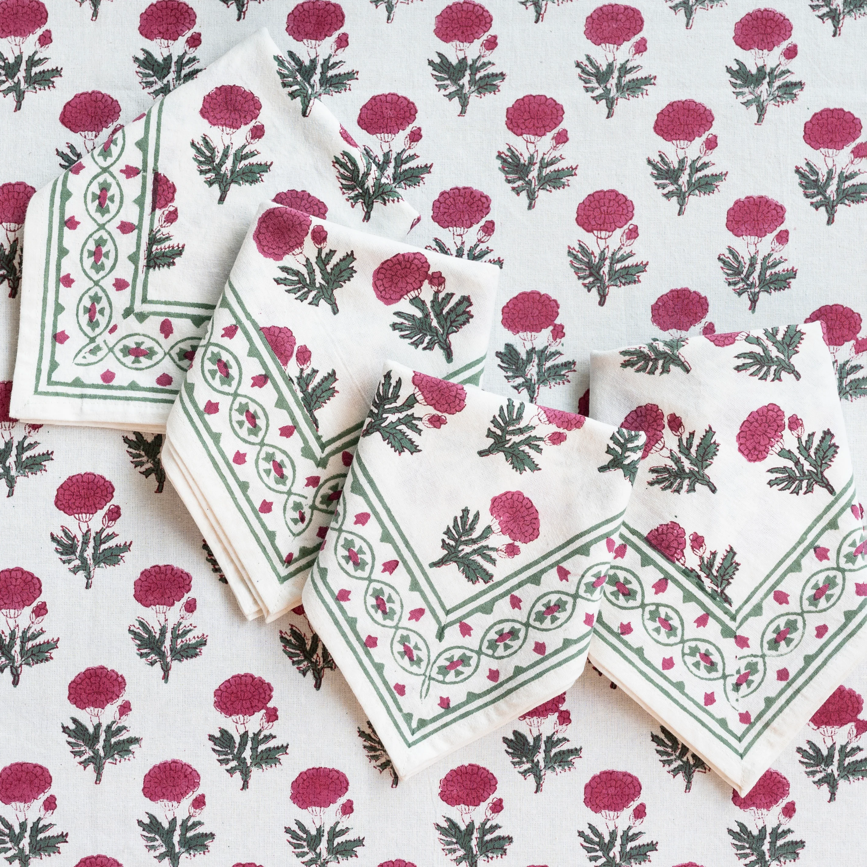 Gaya Rose Napkin | Set of 4 - Image 5