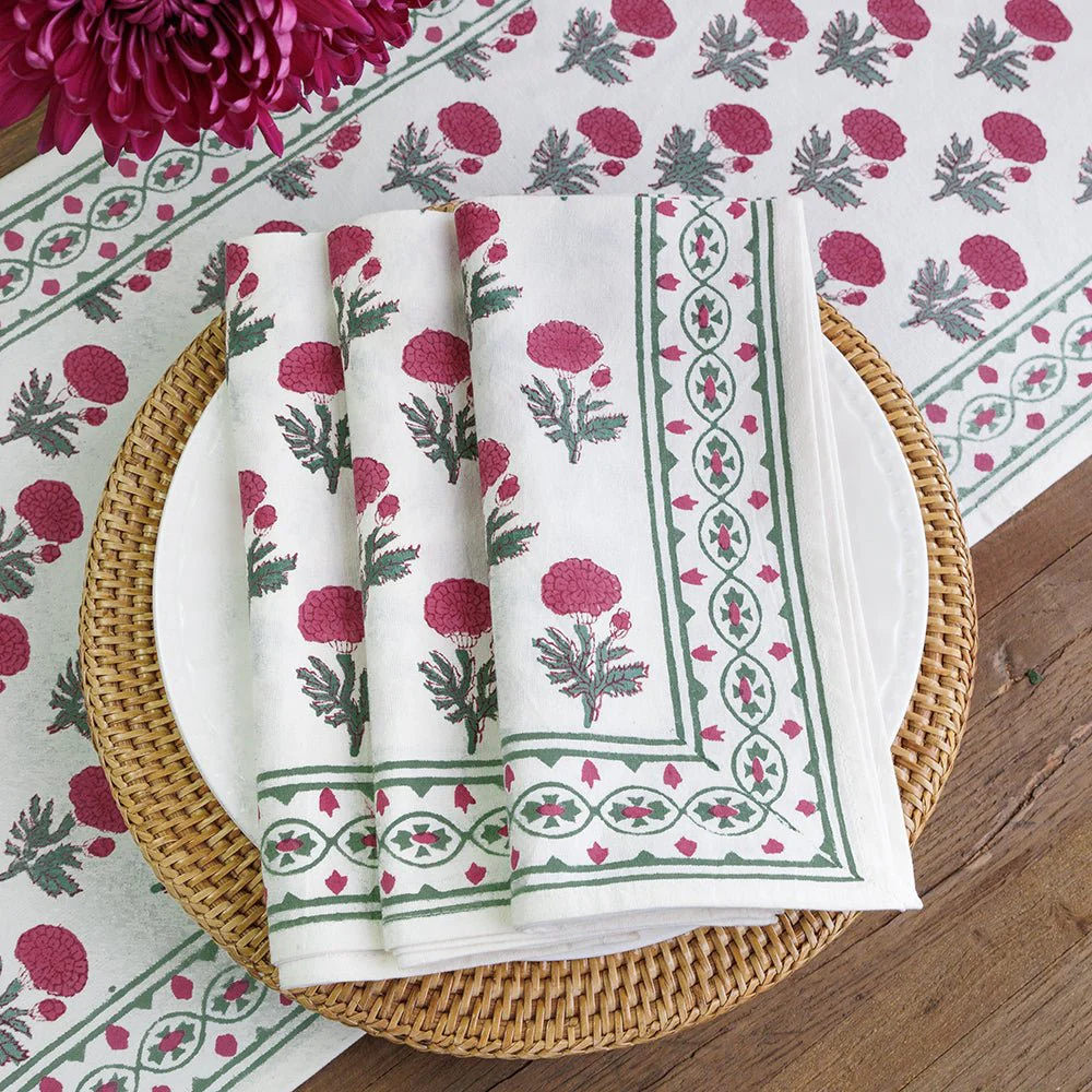 Gaya Rose Napkin | Set of 4 - Image 6