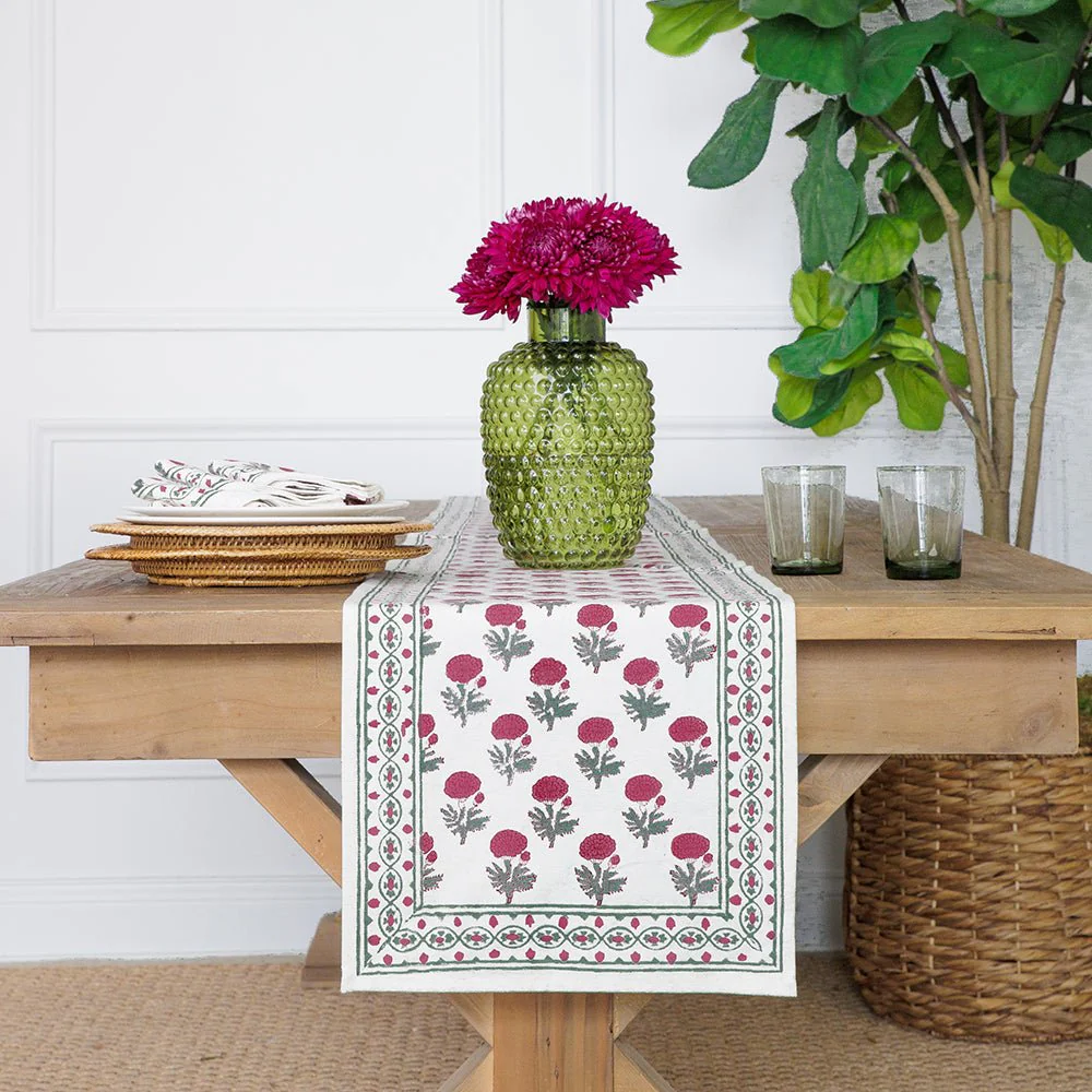 Gaya Rose Table Runner