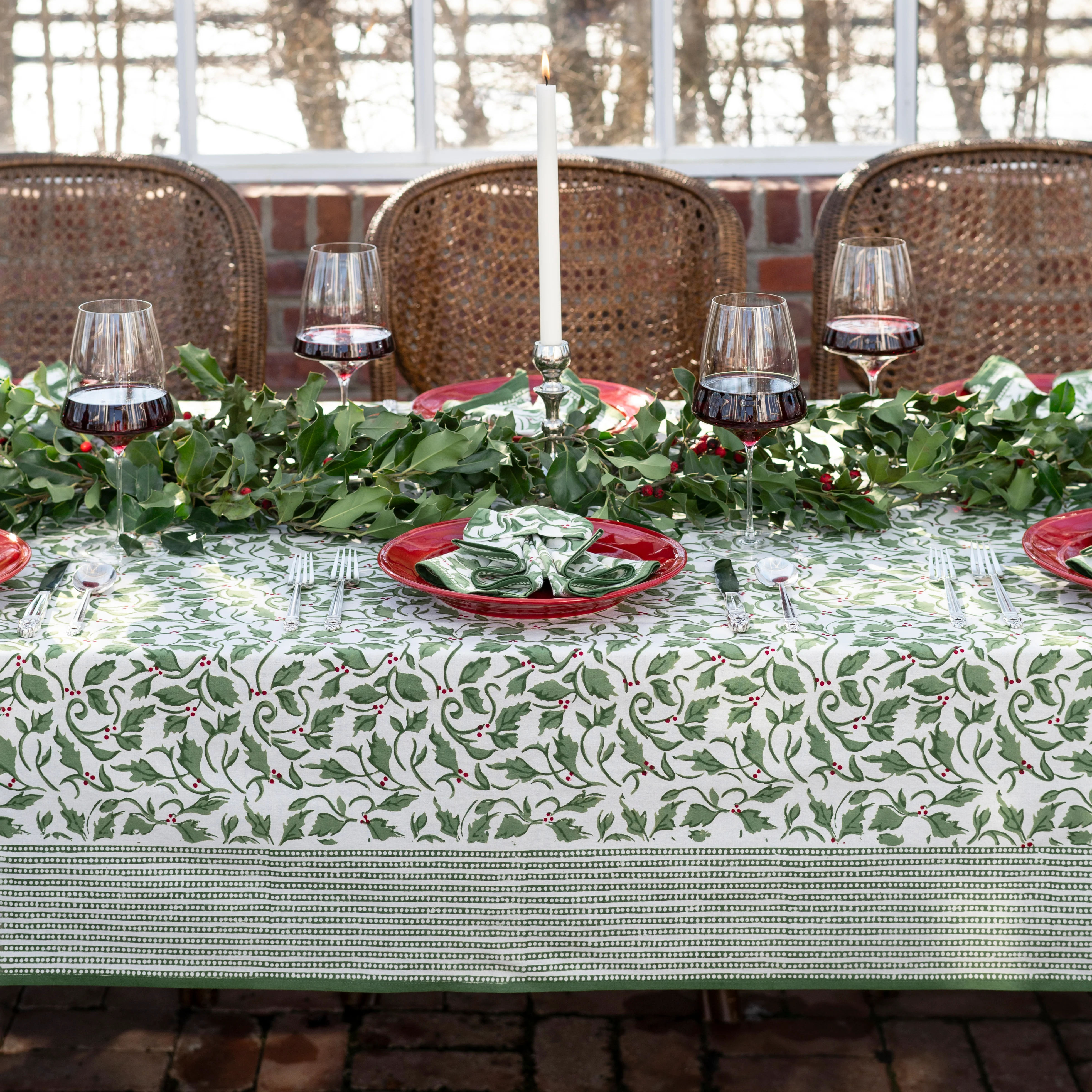 Holly Berry Tablecloth - Image 3