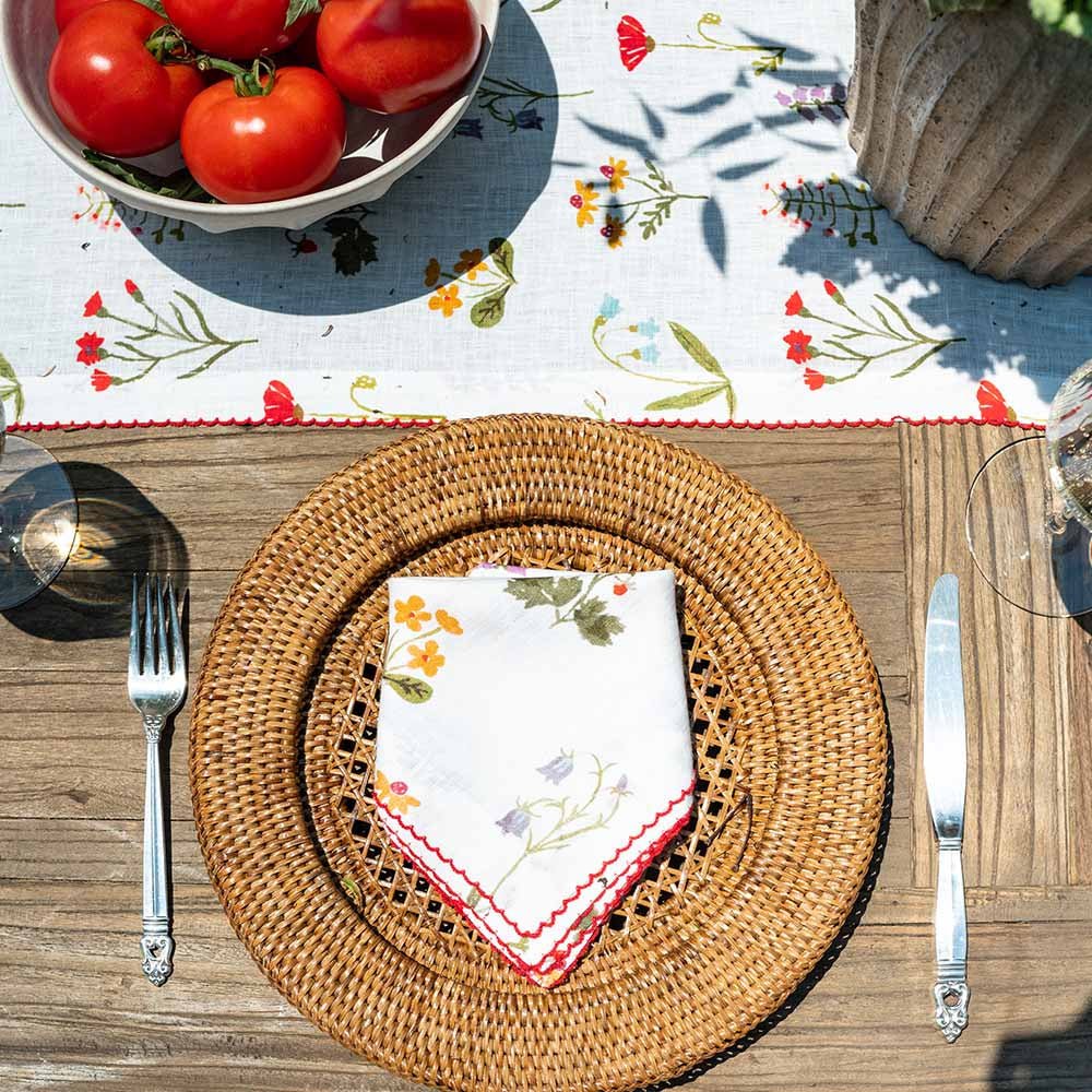 Honey Rattan Charger | Set of 4 - Image 3