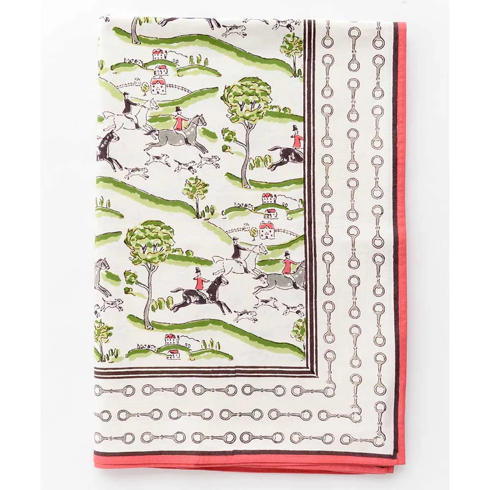 Hunt Scene Tablecloth - Image 4