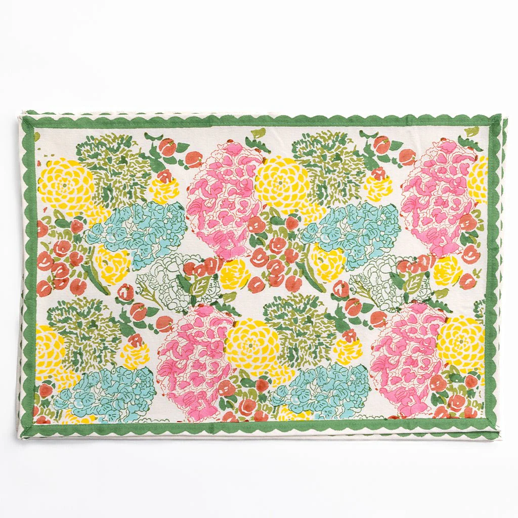 Hydrangea Bloom Placemat | Set of 4 - Image 2