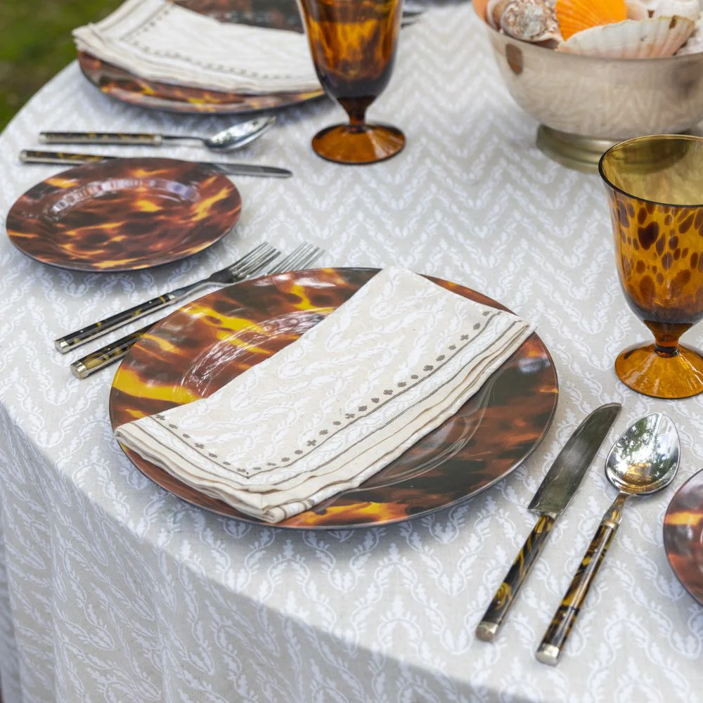 India Hicks Home Chevron Napkins | Set of 4 - Image 4
