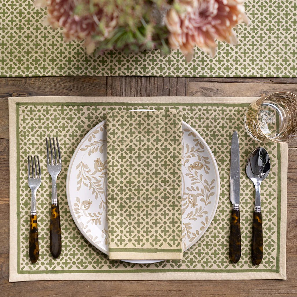 India Hicks Home Full Deck Rum Placemat | Set of 4