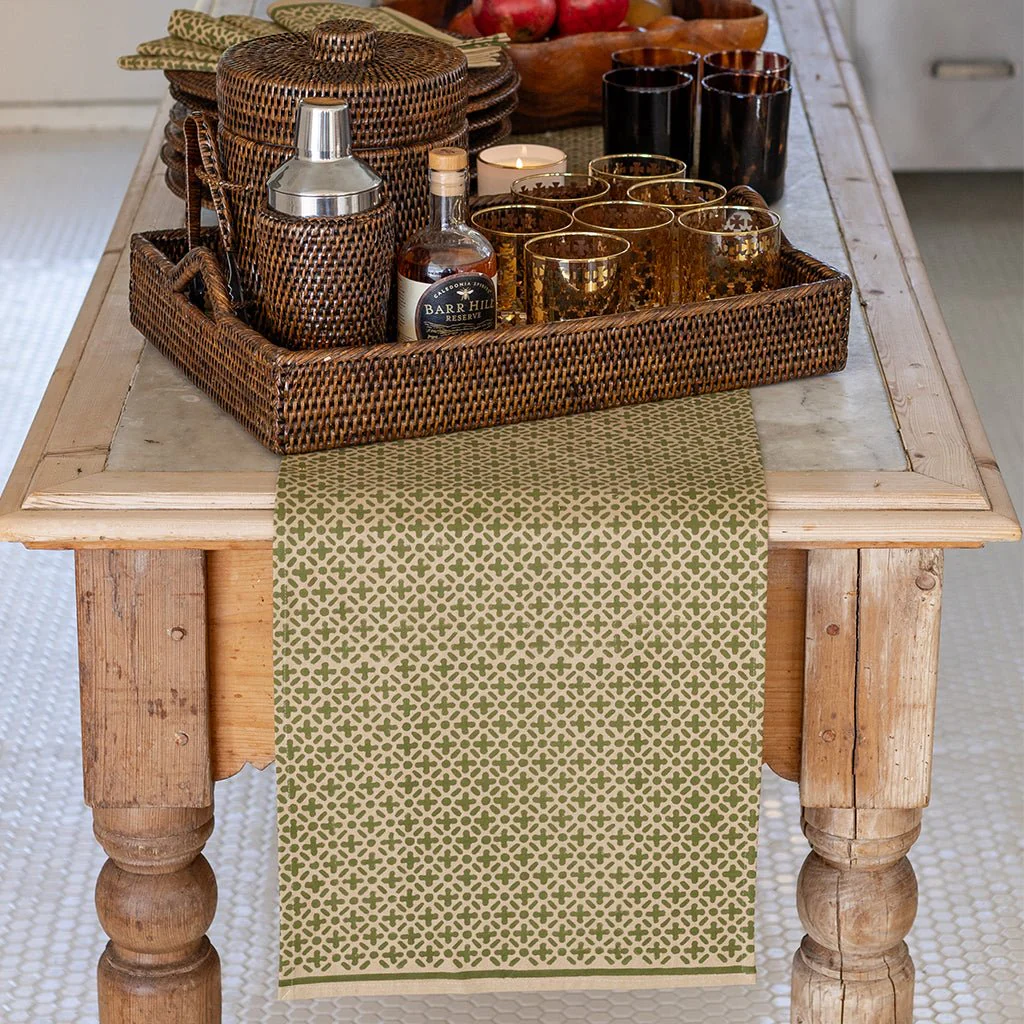 India Hicks Home Full Deck Rum Table Runner - Image 3