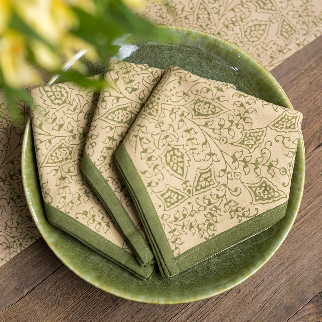 India Hicks Home King's Lace Rum Napkin | Set of 4