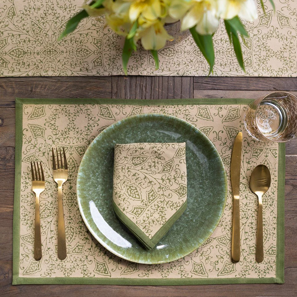 India Hicks Home King's Lace Rum Placemat | Set of 4