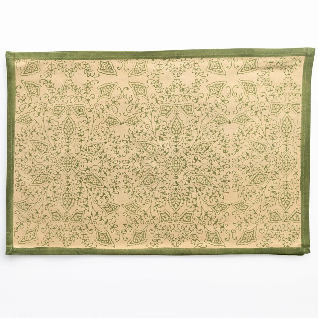 India Hicks Home King's Lace Rum Placemat | Set of 4 - Image 2