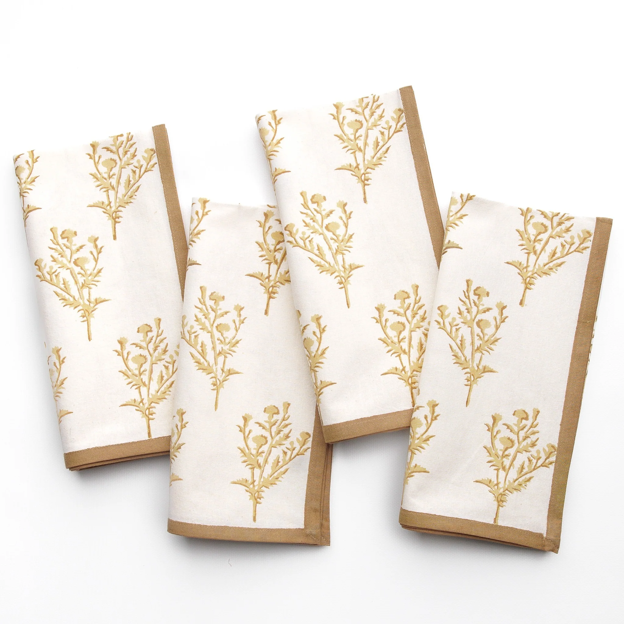 India Hicks Home Thistle Sand Napkin | Set of 4 - Image 4